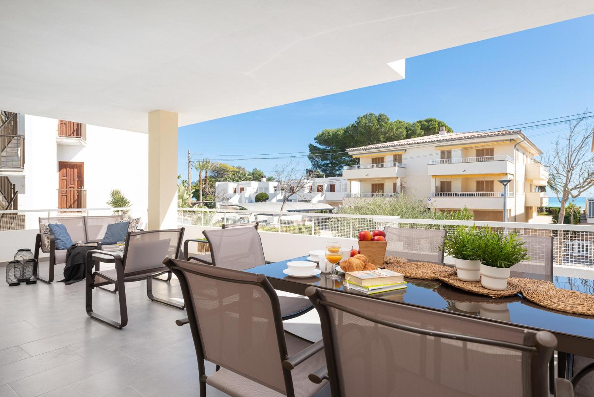 Apartamento Concha Junto A Playa, Clavells 1 1Er D Alcúdia Eksteriør bilde