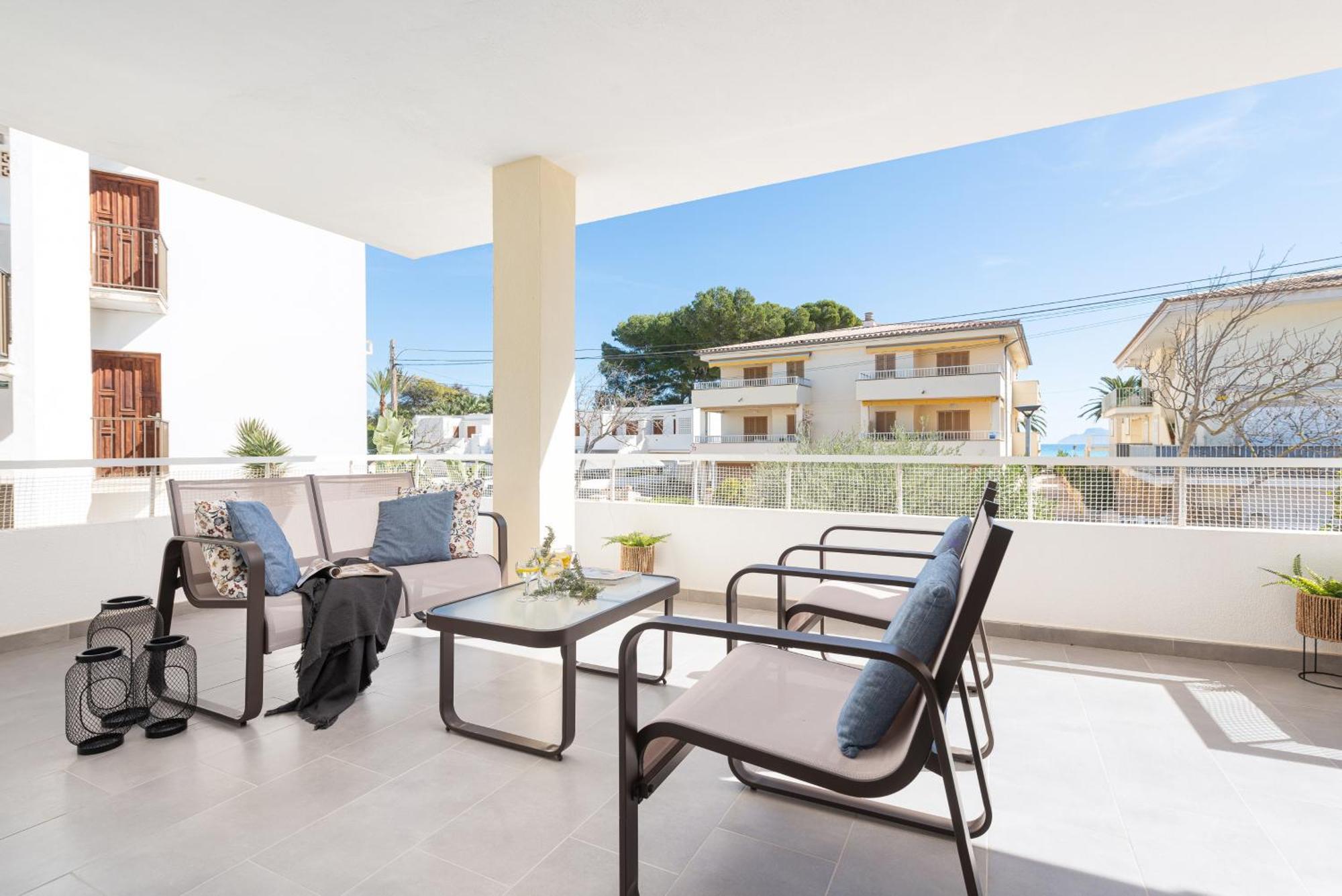 Apartamento Concha Junto A Playa, Clavells 1 1Er D Alcúdia Eksteriør bilde