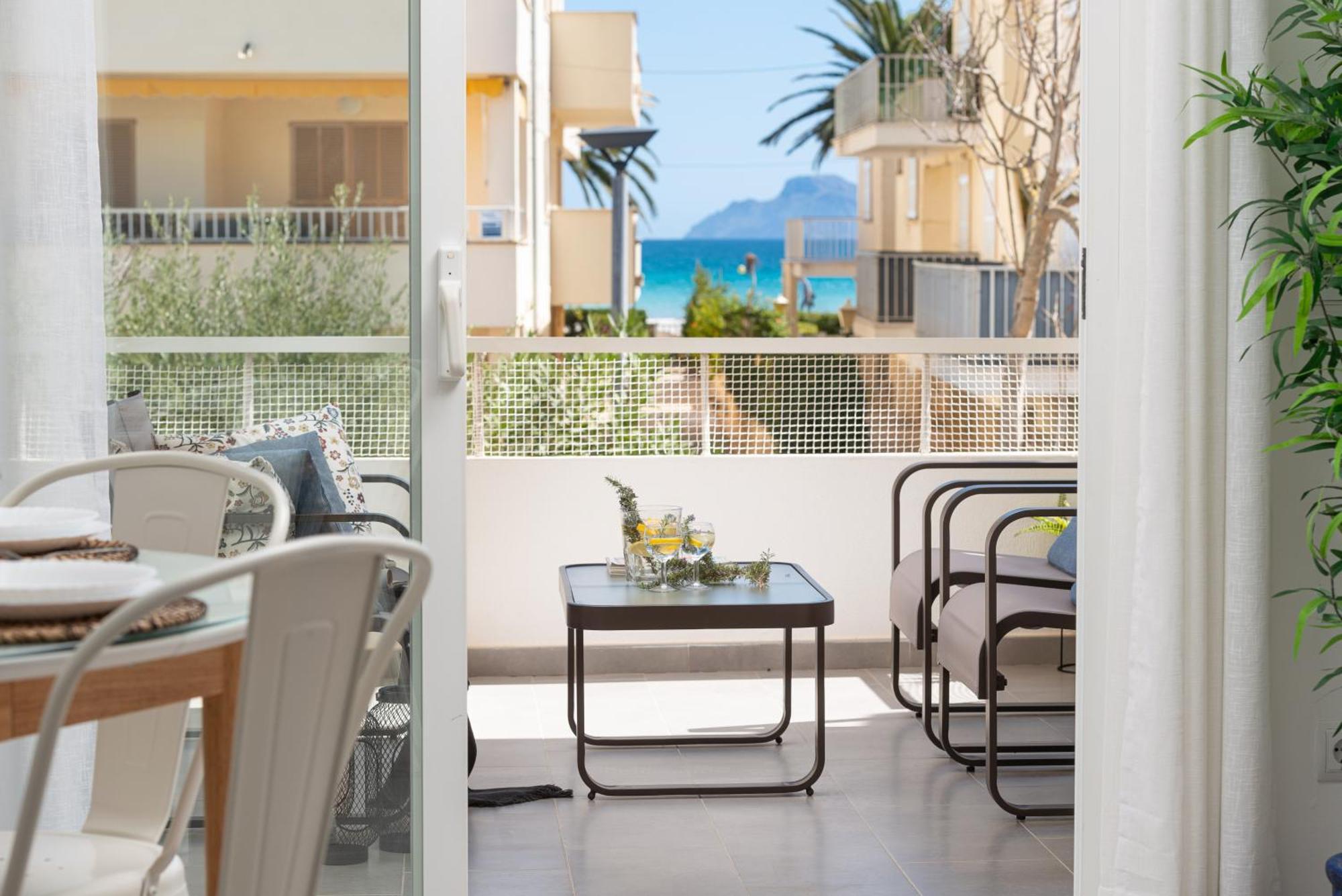 Apartamento Concha Junto A Playa, Clavells 1 1Er D Alcúdia Eksteriør bilde